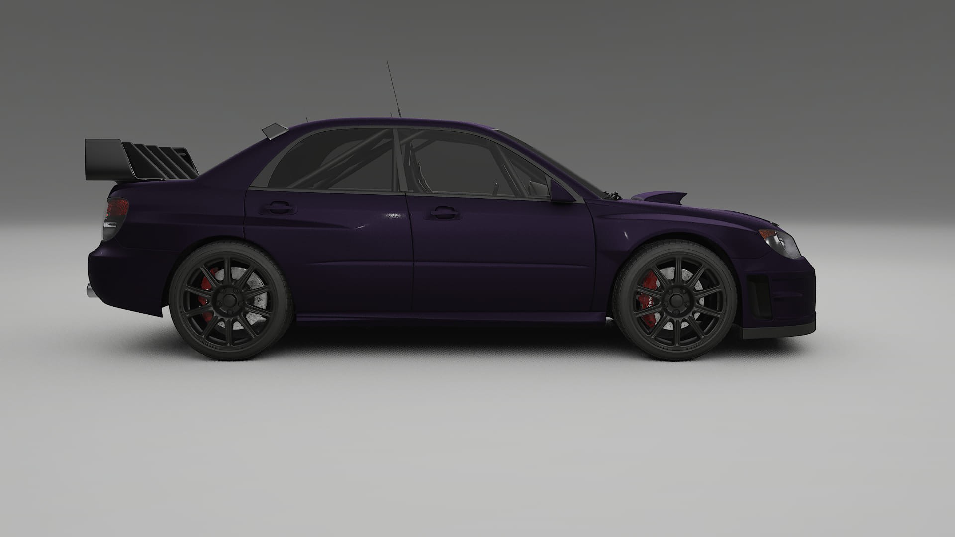 Subaru Impreza WRC GD PPF Fólie | VIOLET TPU PPF - kompletní pre-cut kit