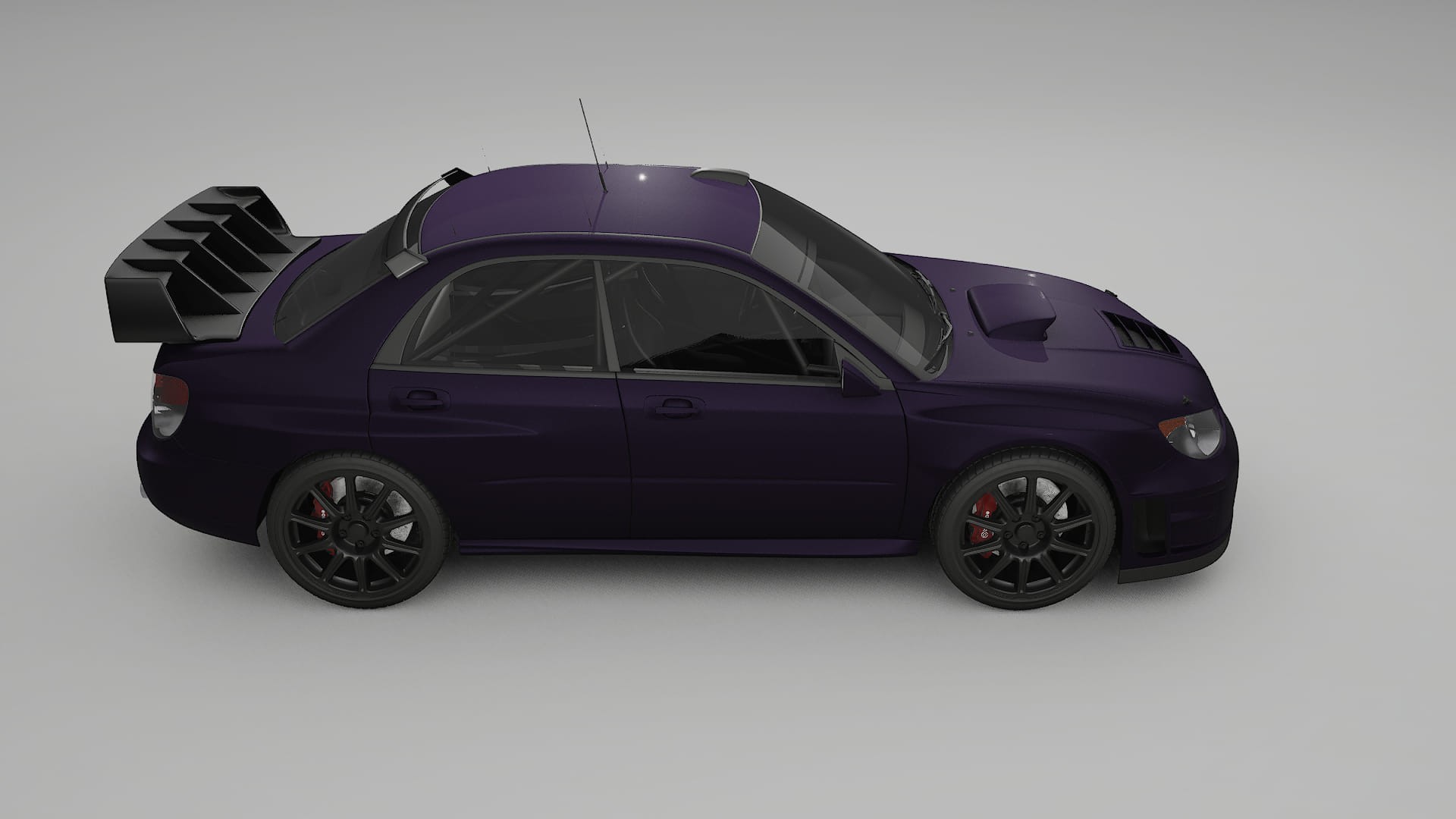 Subaru Impreza WRC GD PPF Fólie | VIOLET TPU PPF - kompletní pre-cut kit