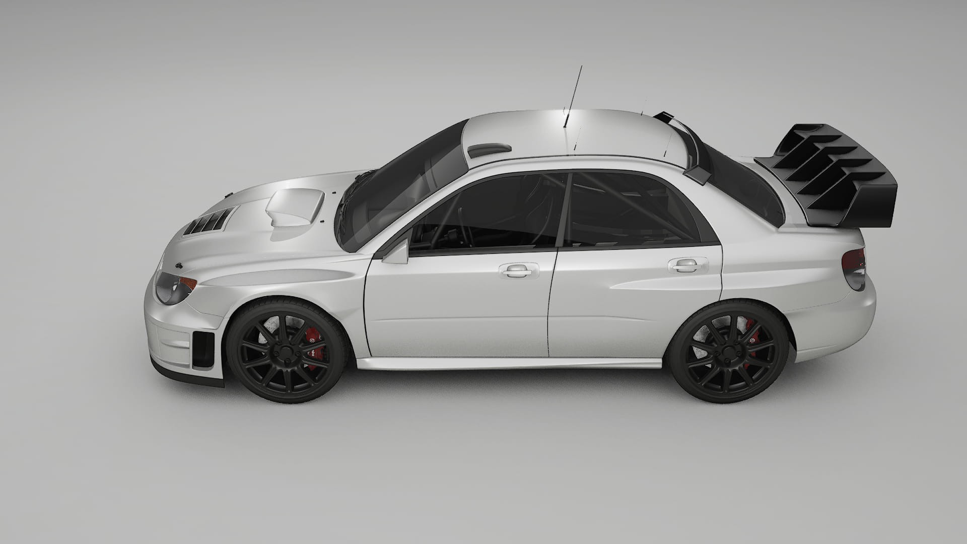 Subaru Impreza WRC GD PPF Fólie | OPAL TPU PPF - kompletní pre-cut kit