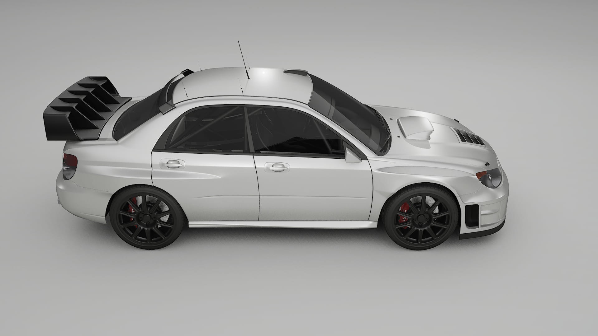 Subaru Impreza WRC GD PPF Fólie | OPAL TPU PPF - kompletní pre-cut kit