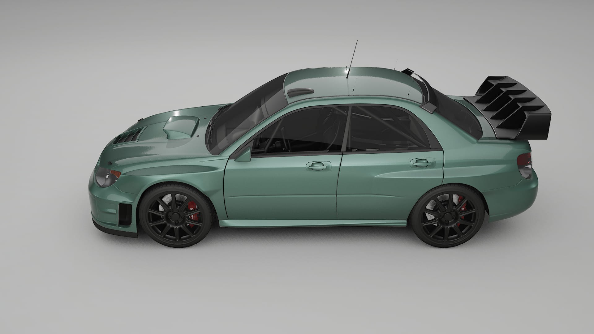 Subaru Impreza WRC GD PPF Fólie | EVERGREEN TPU PPF - kompletní pre-cut kit