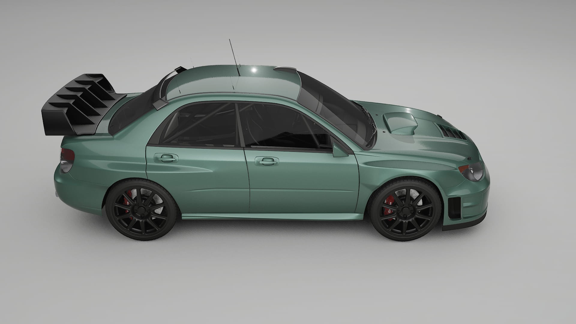 Subaru Impreza WRC GD PPF Fólie | EVERGREEN TPU PPF - kompletní pre-cut kit