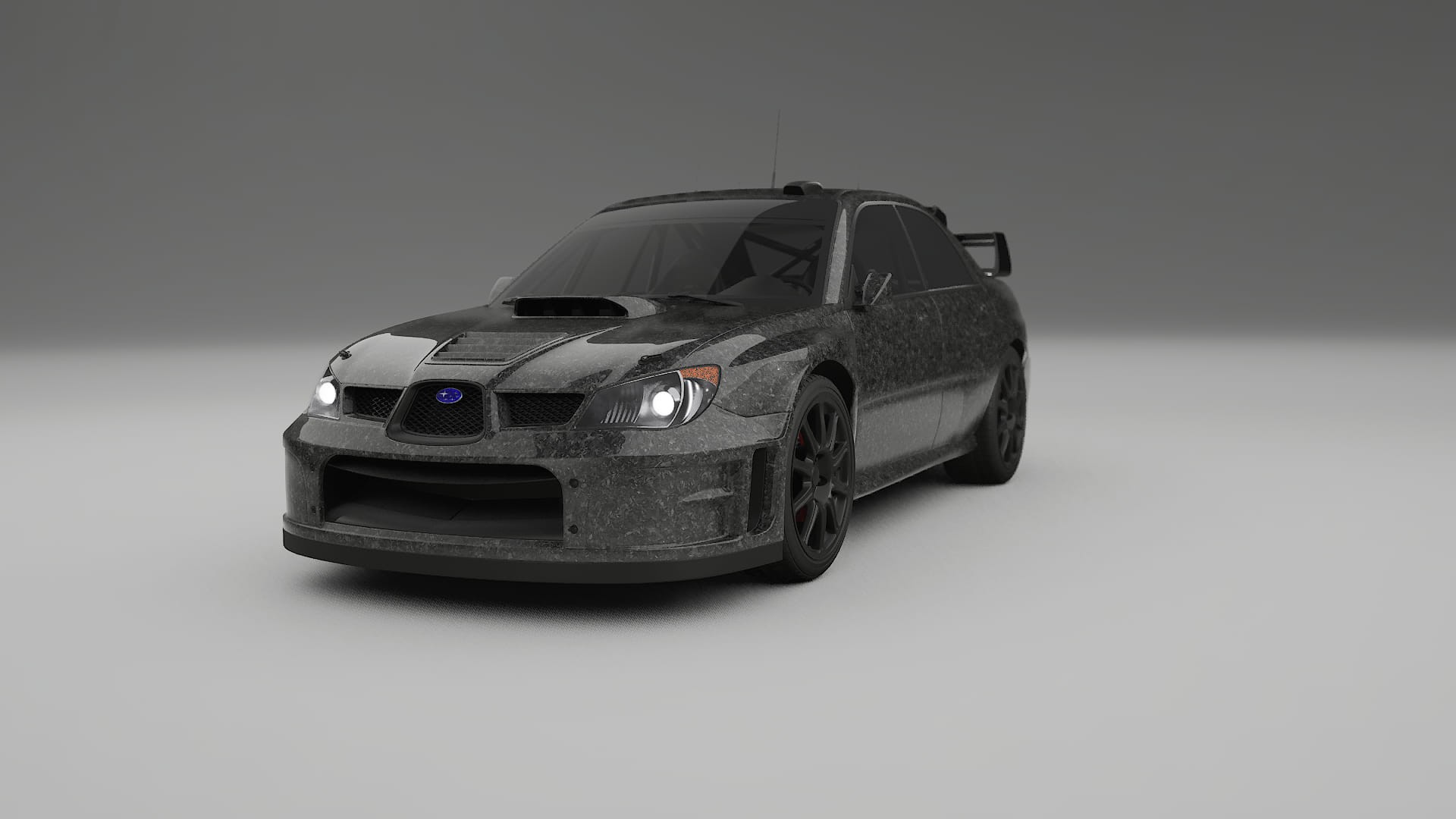 Subaru Impreza WRC GD PPF Fólie | FORGED S TPU PPF - kompletní pre-cut kit