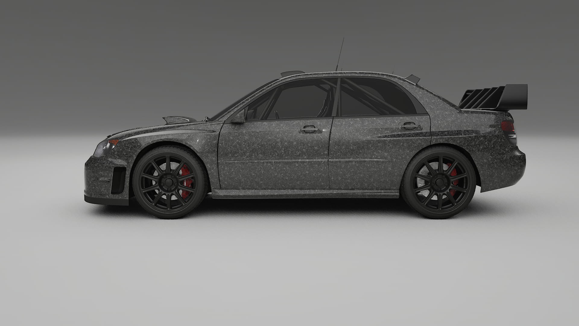 Subaru Impreza WRC GD PPF Fólie | FORGED S TPU PPF - kompletní pre-cut kit