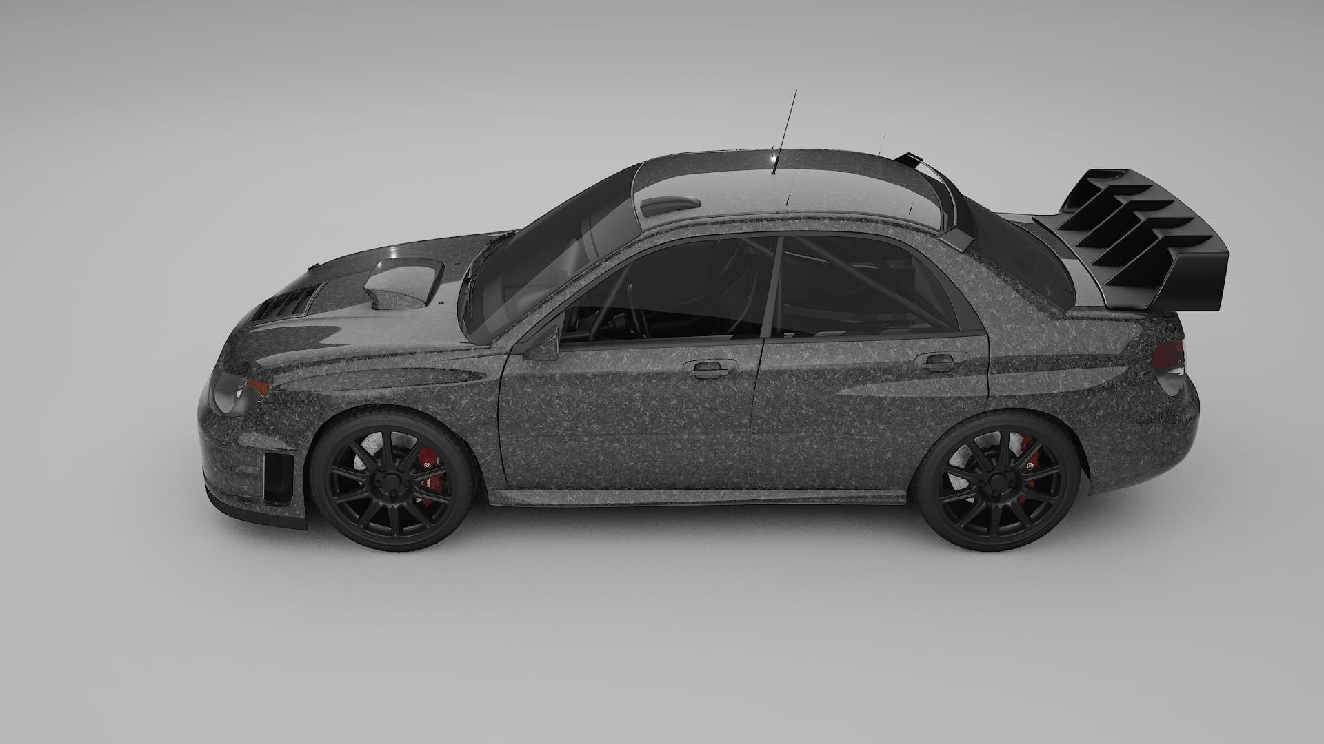 Subaru Impreza WRC GD PPF Fólie | FORGED S TPU PPF - kompletní pre-cut kit