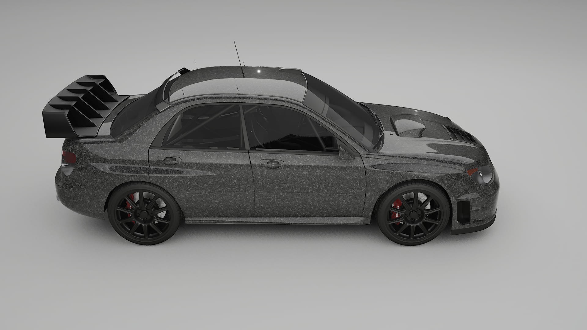 Subaru Impreza WRC GD PPF Fólie | FORGED S TPU PPF - kompletní pre-cut kit