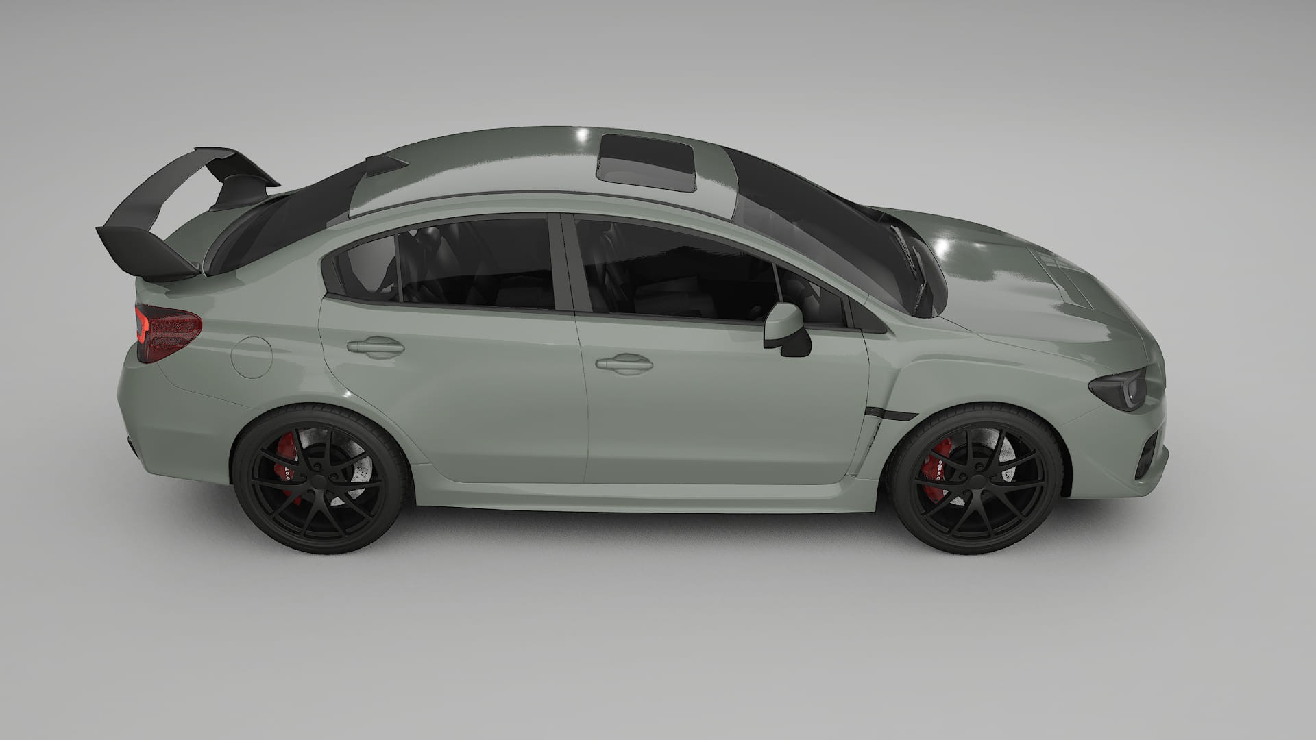 Subaru Impreza WRX Sti VA prefacelift PPF Fólie | SLATE TPU PPF - kompletní pre-cut kit