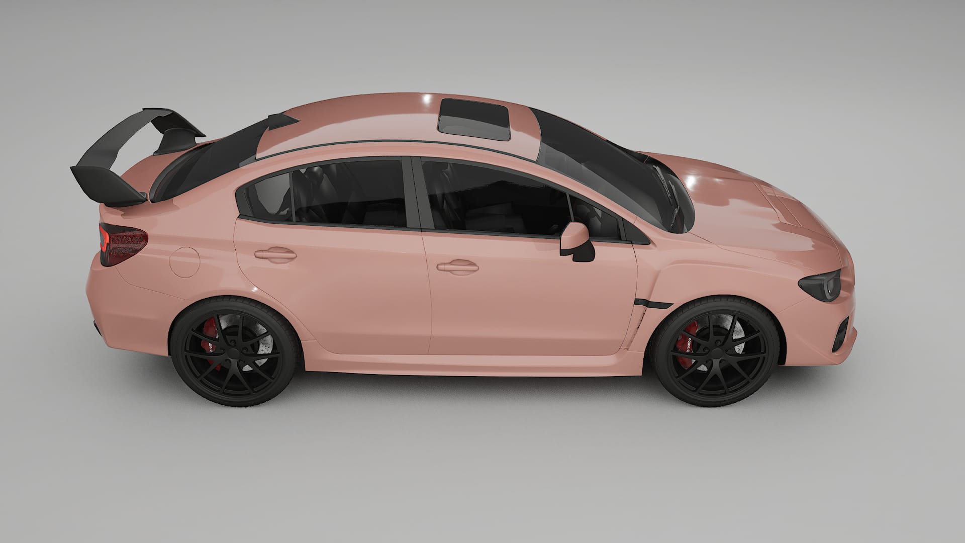Subaru Impreza WRX Sti VA prefacelift PPF Fólie | BLUSH TPU PPF - kompletní pre-cut kit