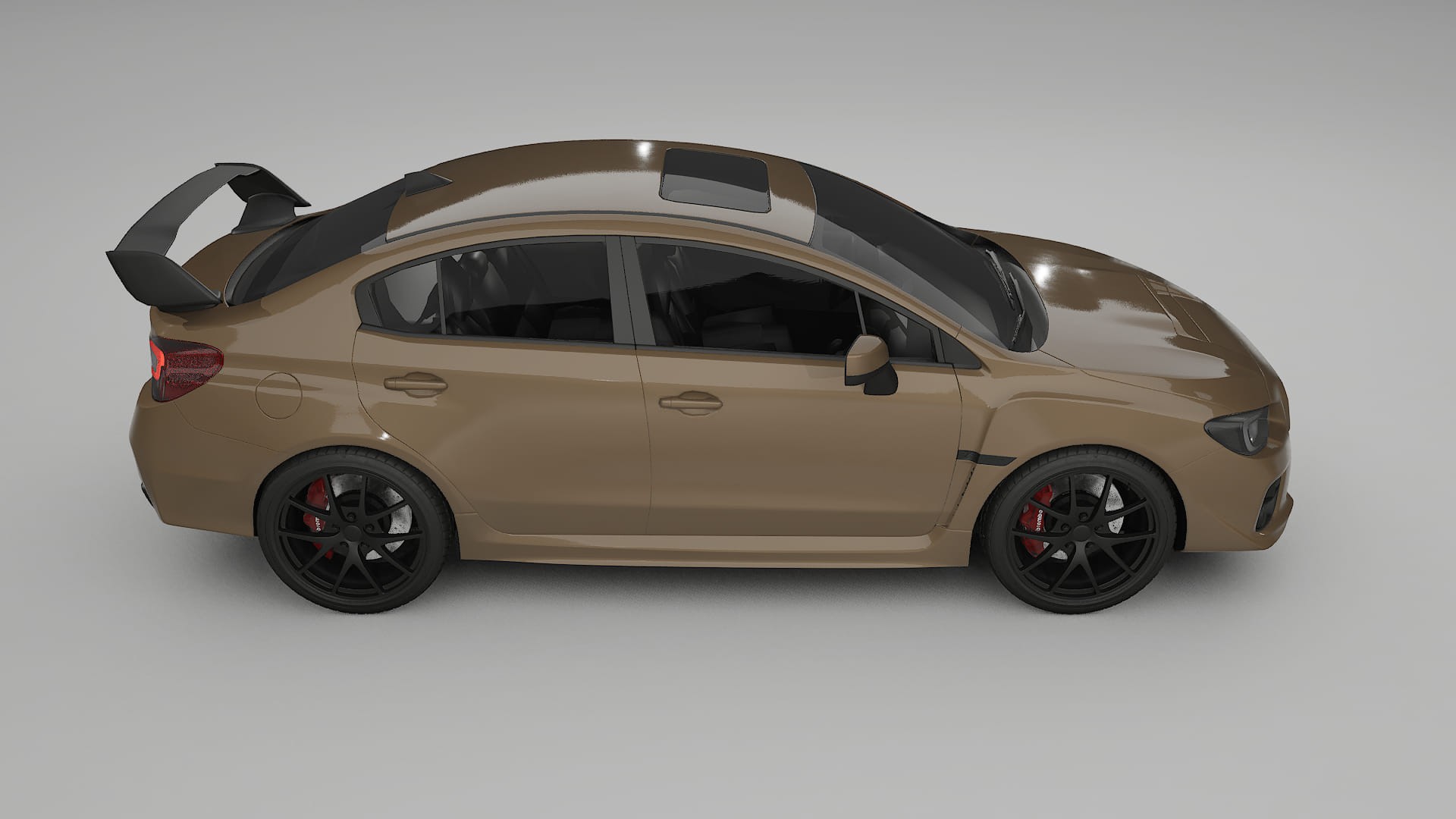 Subaru Impreza WRX Sti VA prefacelift PPF Fólie | SAHARA TPU PPF - kompletní pre-cut kit