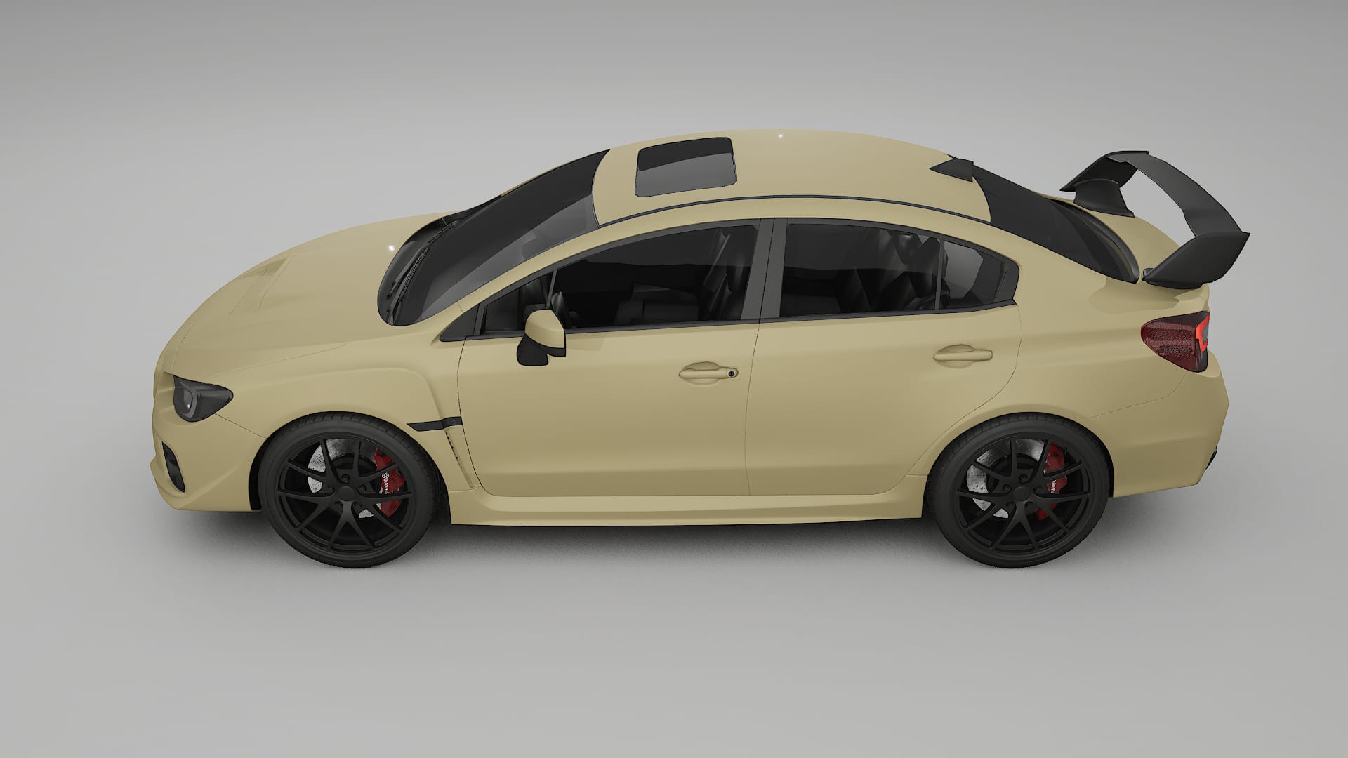 Subaru Impreza WRX Sti VA prefacelift PPF Fólie | SAND TPU PPF - kompletní pre-cut kit