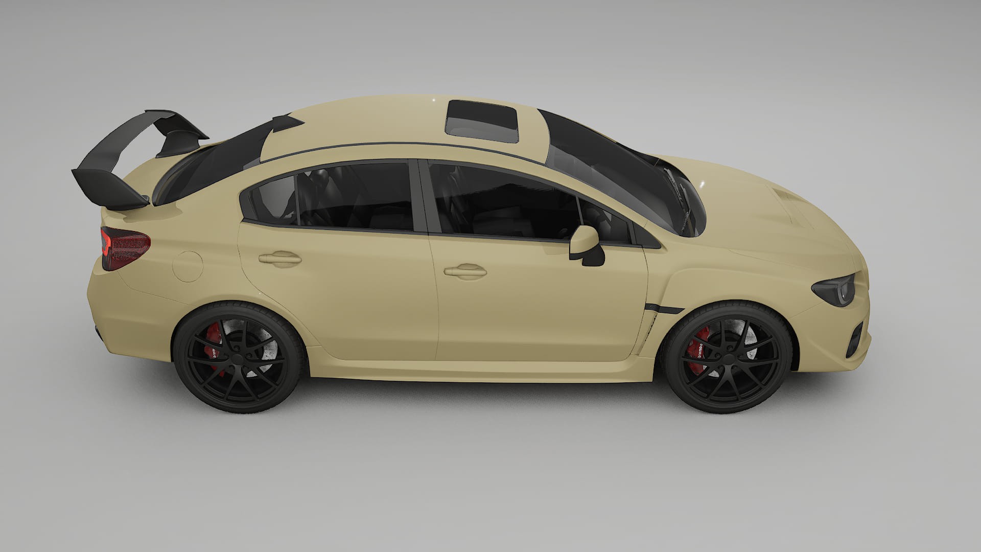 Subaru Impreza WRX Sti VA prefacelift PPF Fólie | SAND TPU PPF - kompletní pre-cut kit
