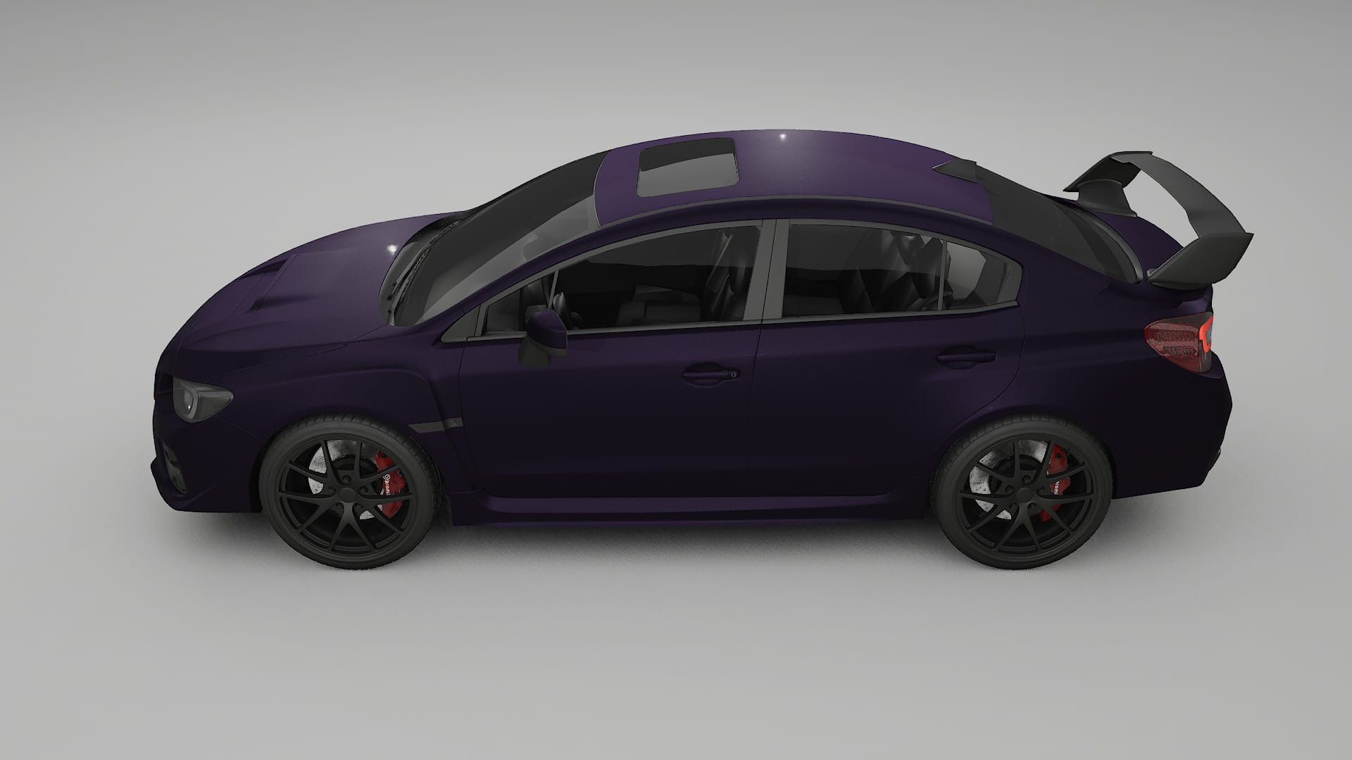 Subaru Impreza WRX Sti VA prefacelift PPF Fólie | VIOLET TPU PPF - kompletní pre-cut kit