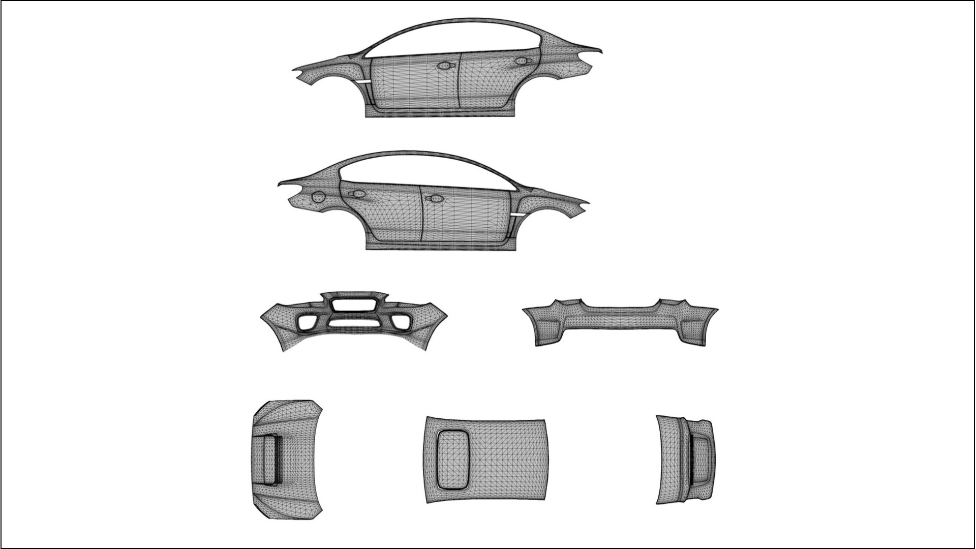 Subaru Impreza WRX Sti VA prefacelift PPF Fólie | DAISY TPU PPF - kompletní pre-cut kit