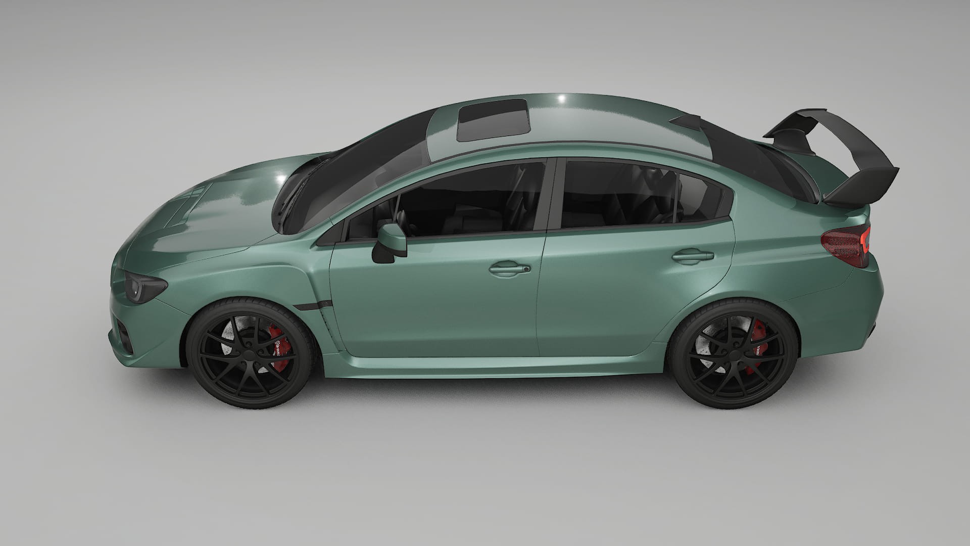 Subaru Impreza WRX Sti VA prefacelift PPF Fólie | EVERGREEN TPU PPF - kompletní pre-cut kit