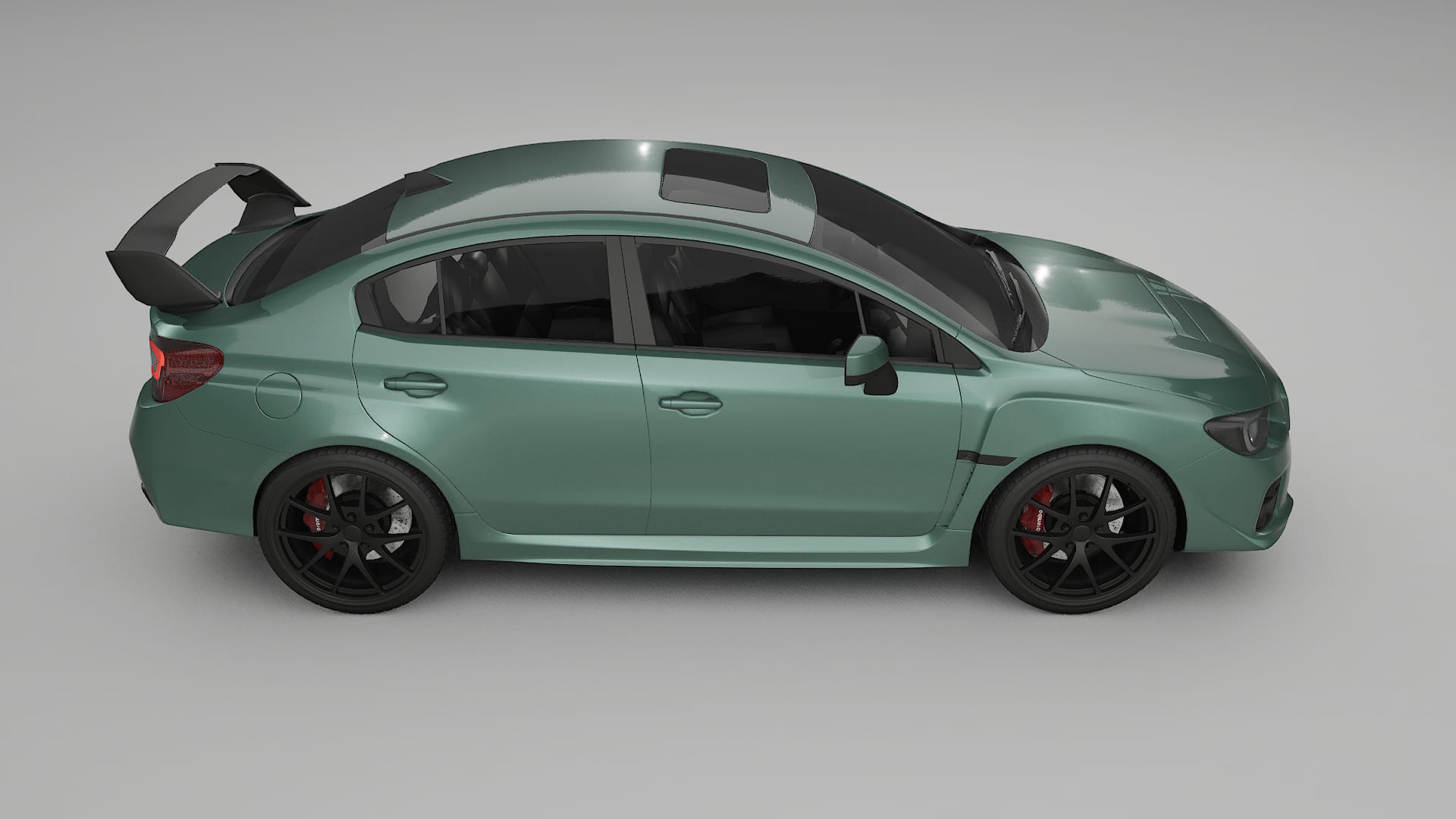 Subaru Impreza WRX Sti VA prefacelift PPF Fólie | EVERGREEN TPU PPF - kompletní pre-cut kit
