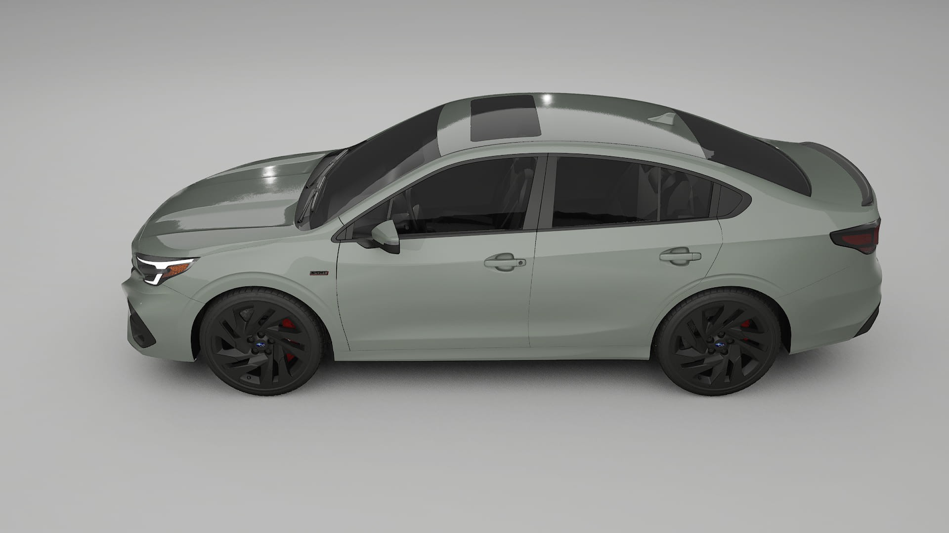 Subaru Legacy BW PPF Fólie | SLATE TPU PPF - kompletní pre-cut kit