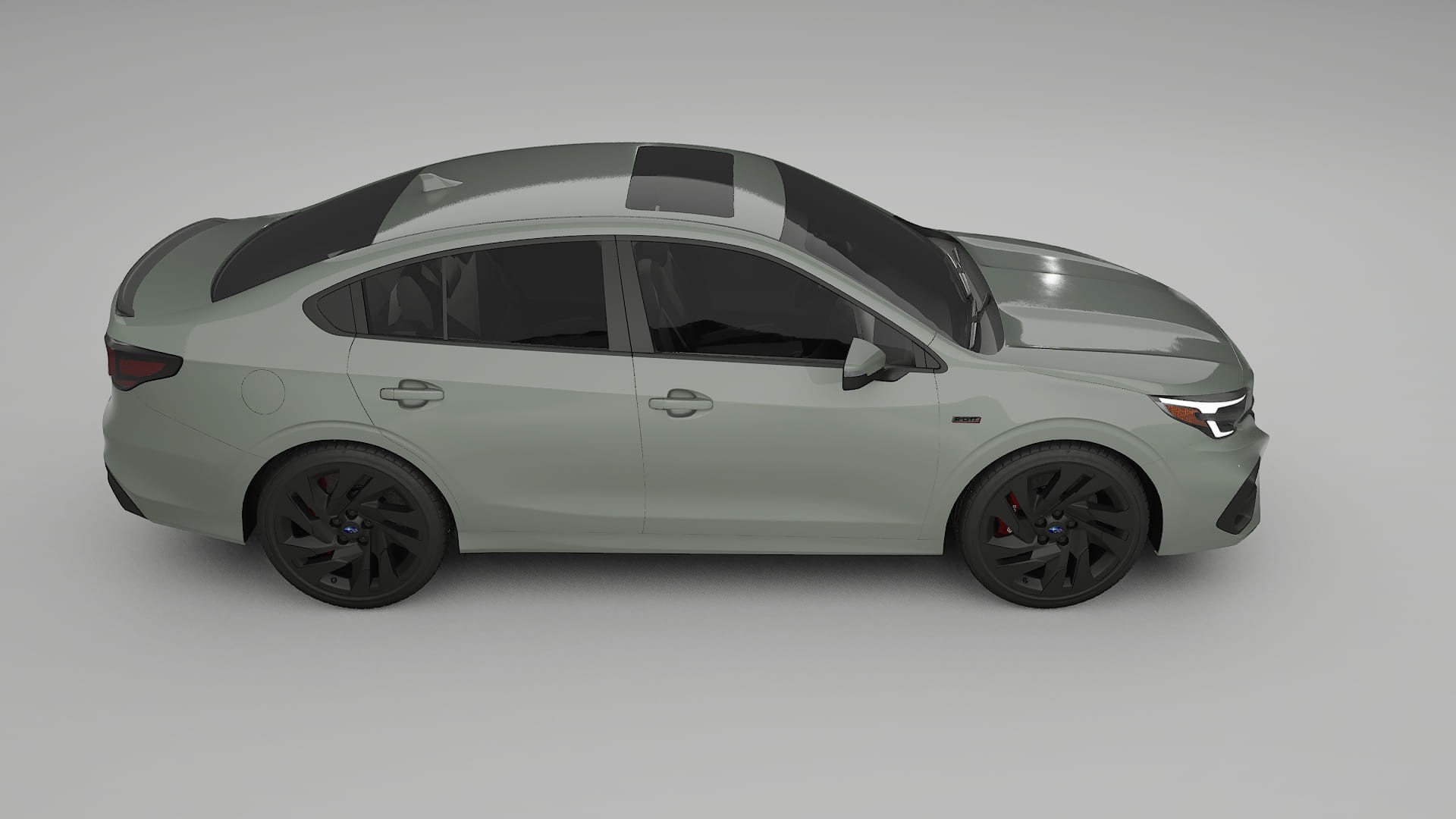 Subaru Legacy BW PPF Fólie | SLATE TPU PPF - kompletní pre-cut kit