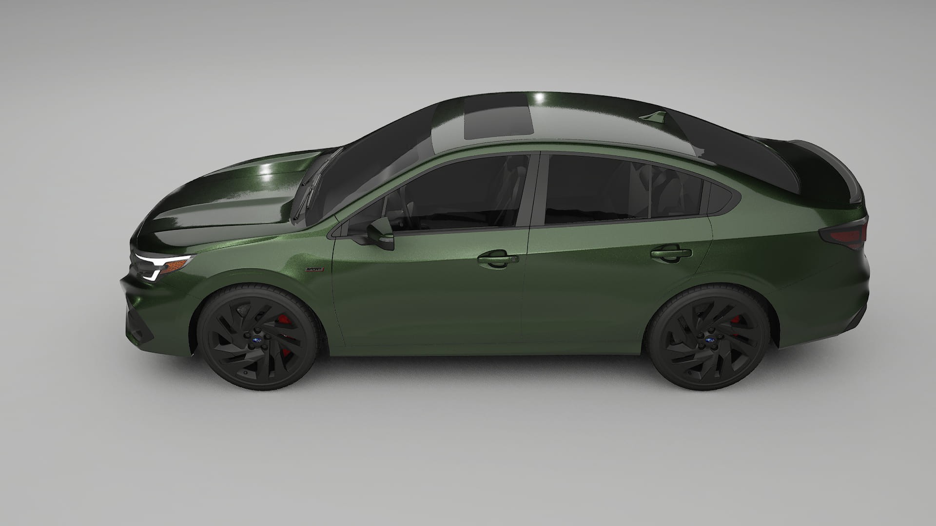 Subaru Legacy BW PPF Fólie | LAGOON TPU PPF - kompletní pre-cut kit
