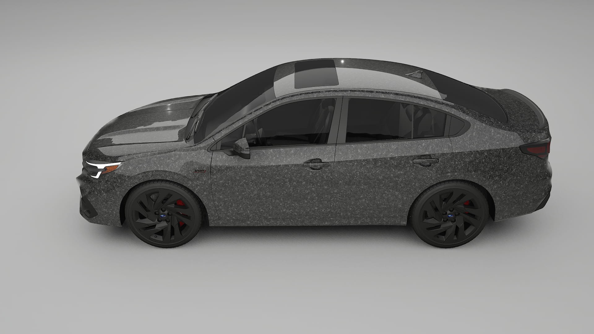 Subaru Legacy BW PPF Fólie | FORGED S TPU PPF - kompletní pre-cut kit