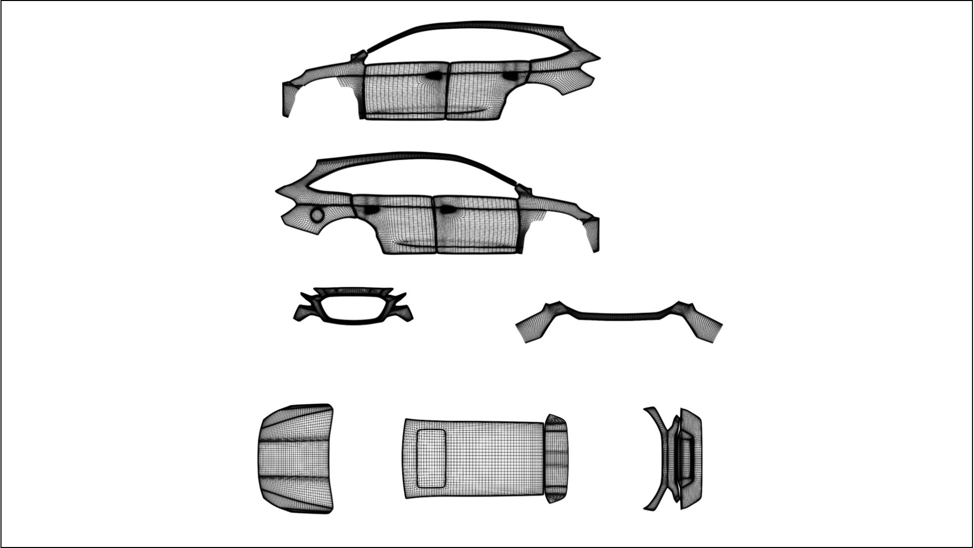 Subaru Outback VI BS facelift PPF Fólie | BLUSH TPU PPF - kompletní pre-cut kit
