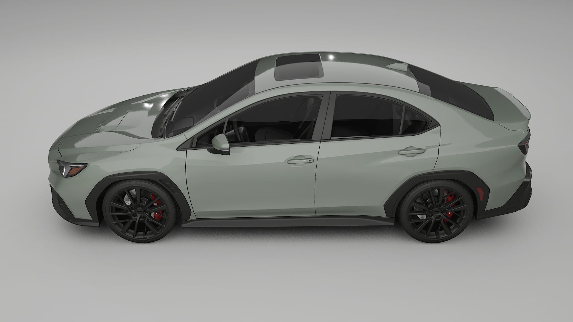 Subaru WRX VB PPF Fólie | SLATE TPU PPF - kompletní pre-cut kit