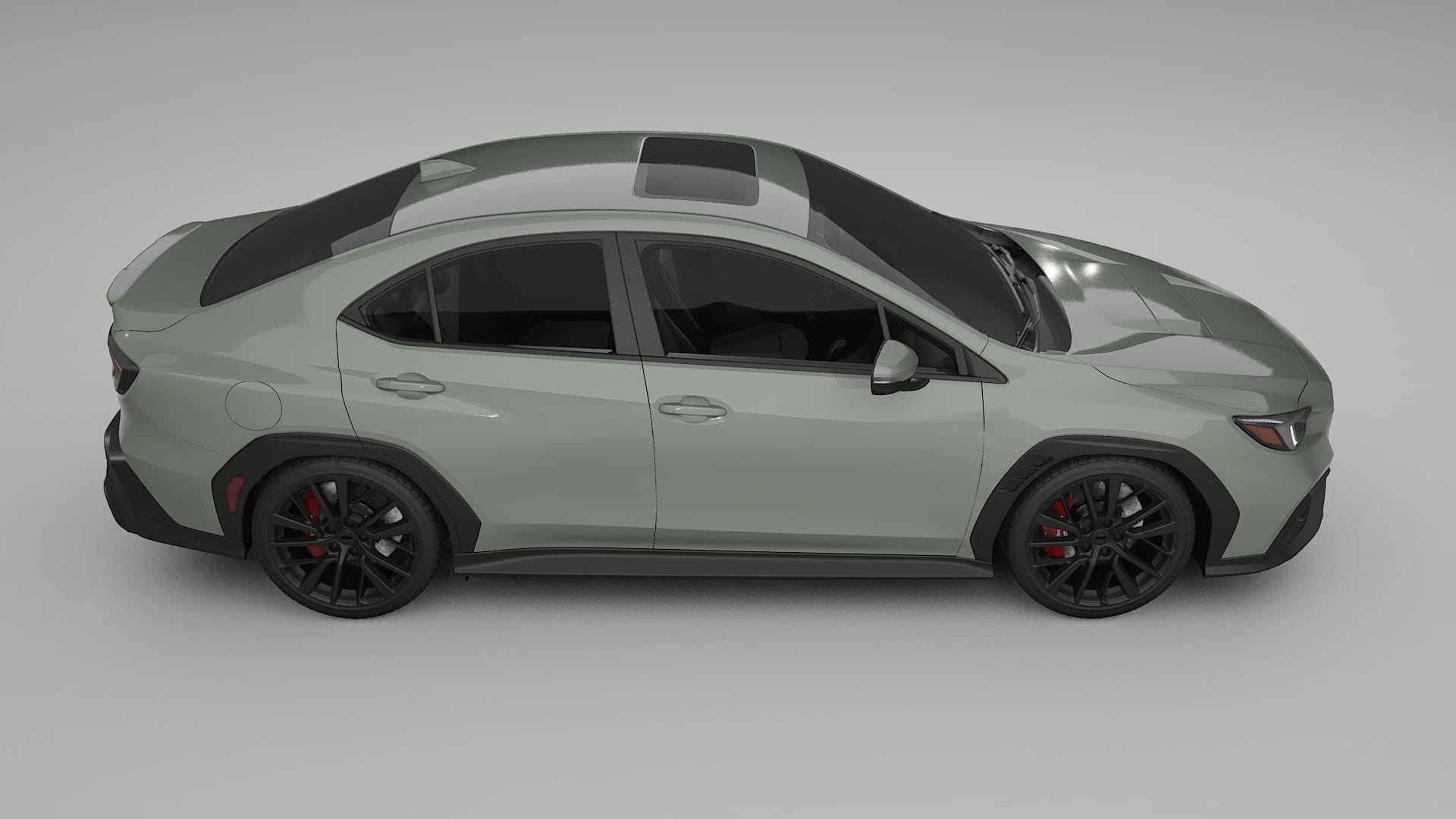 Subaru WRX VB PPF Fólie | SLATE TPU PPF - kompletní pre-cut kit
