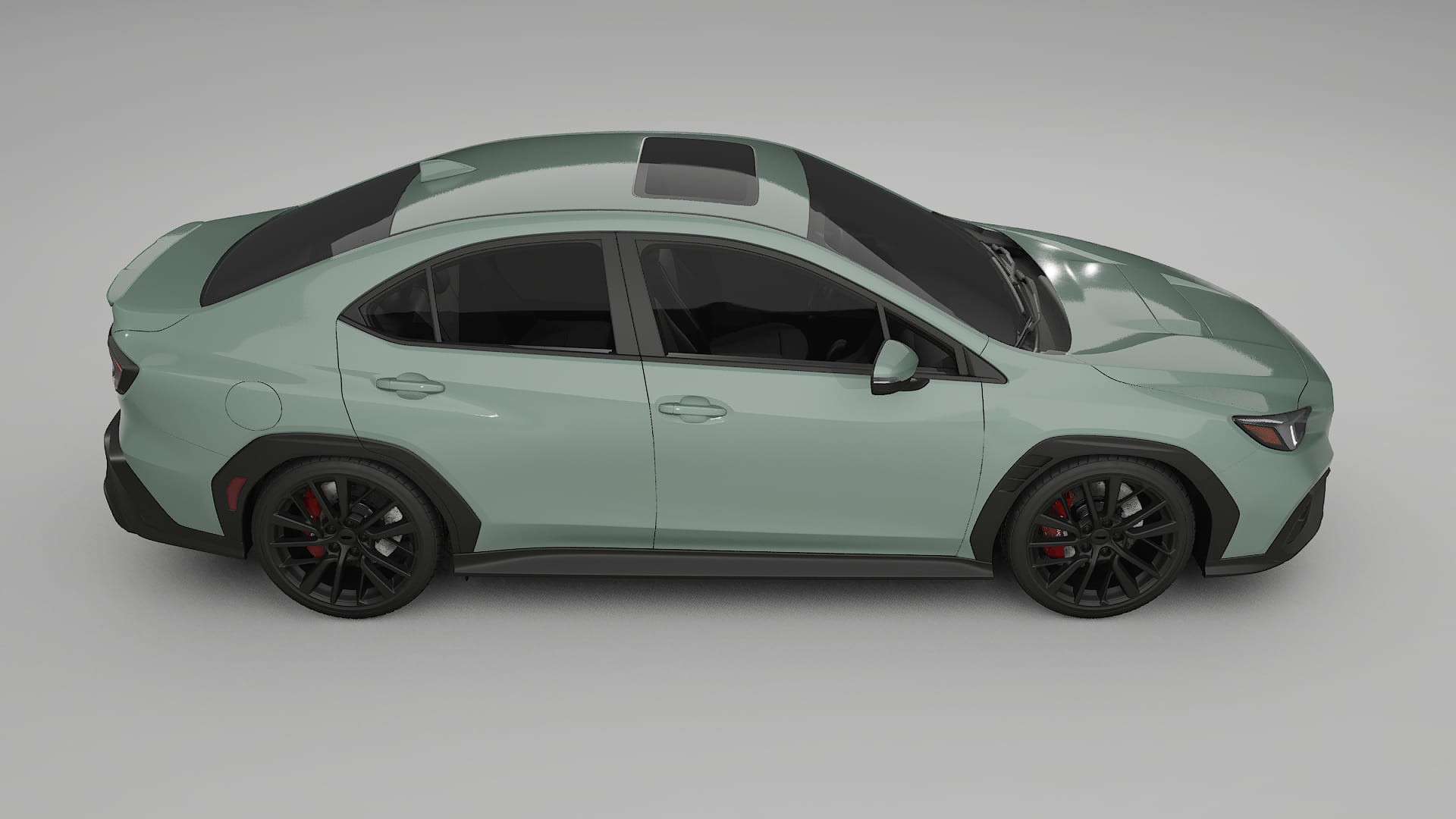 Subaru WRX VB PPF Fólie | CINDER TPU PPF - kompletní pre-cut kit