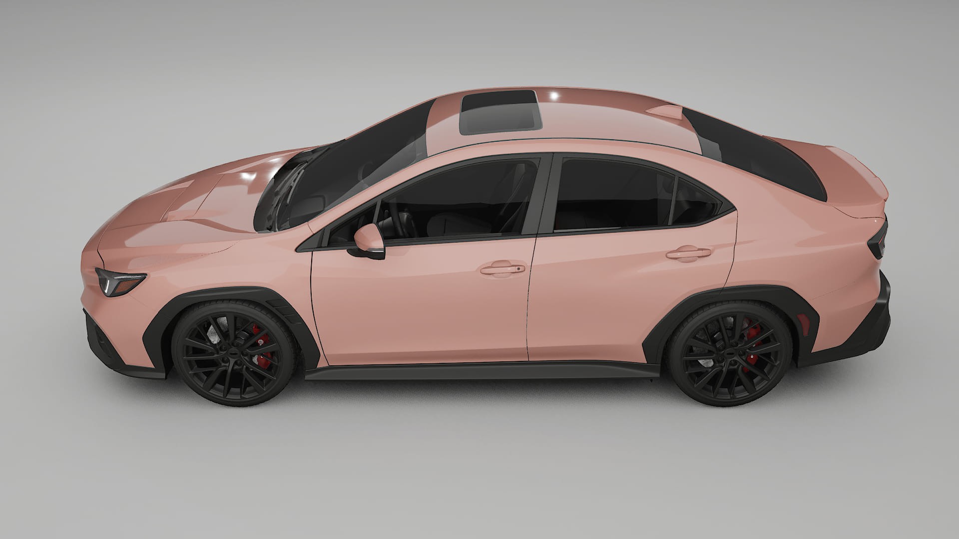 Subaru WRX VB PPF Fólie | BLUSH TPU PPF - kompletní pre-cut kit