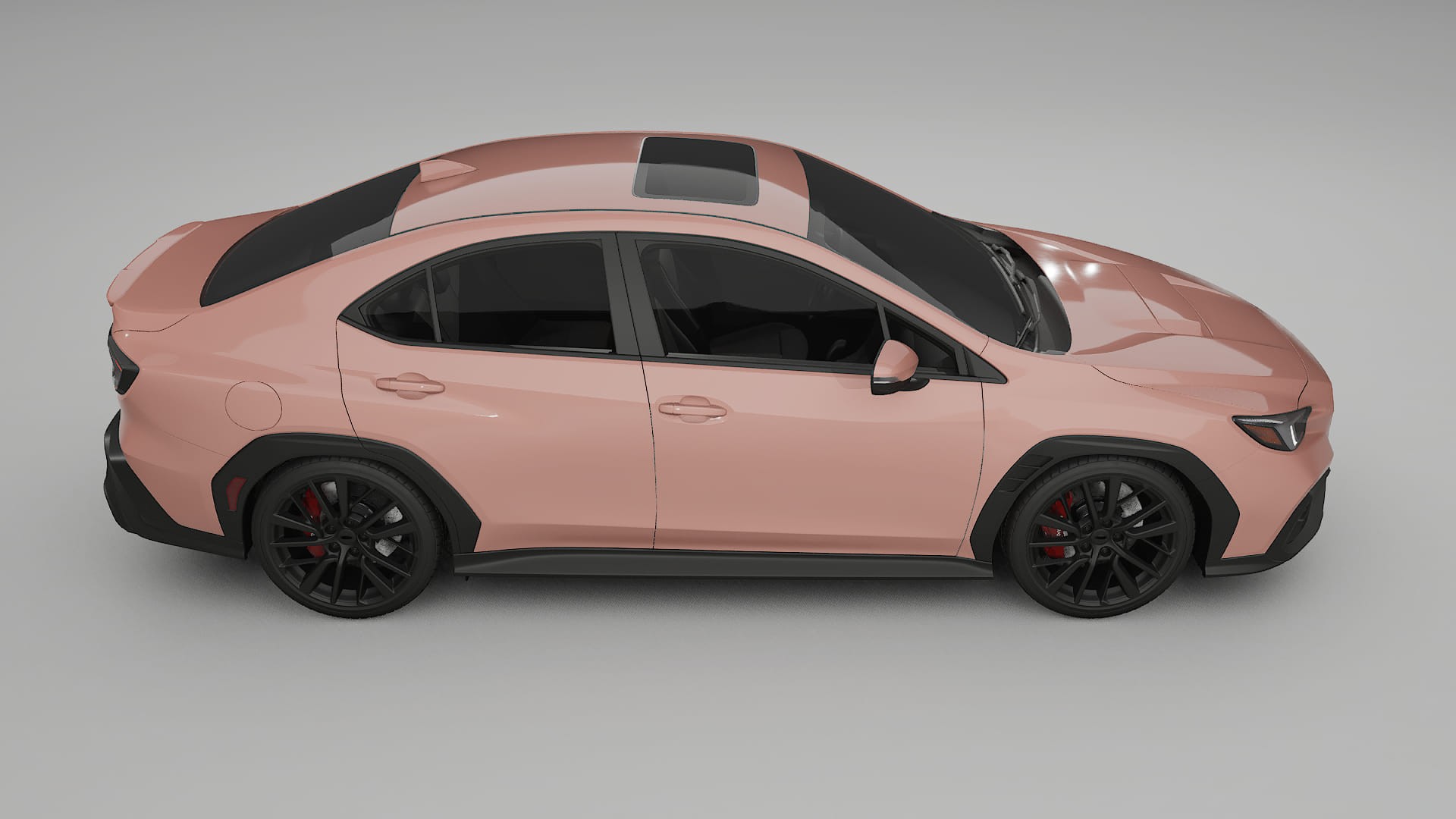 Subaru WRX VB PPF Fólie | BLUSH TPU PPF - kompletní pre-cut kit