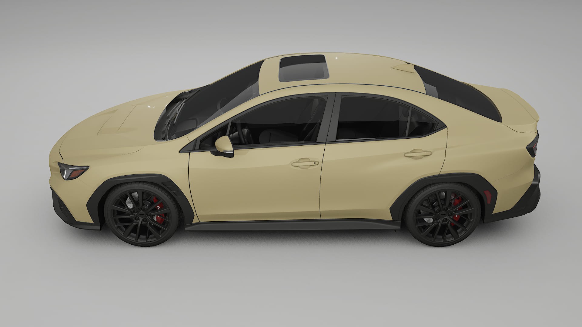 Subaru WRX VB PPF Fólie | SAND TPU PPF - kompletní pre-cut kit