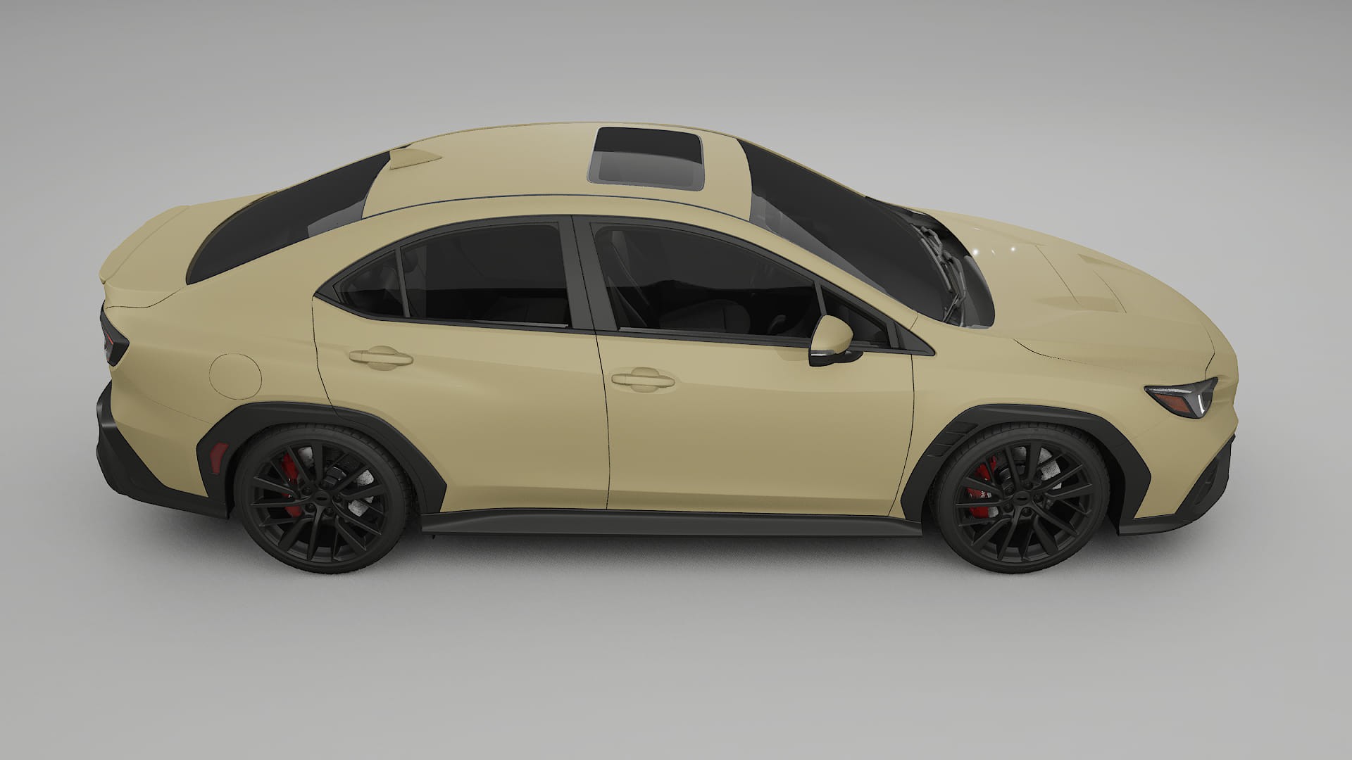 Subaru WRX VB PPF Fólie | SAND TPU PPF - kompletní pre-cut kit