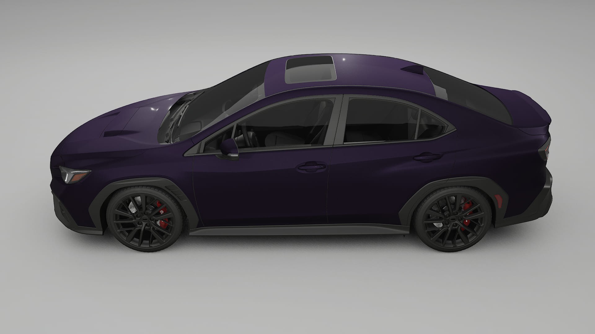 Subaru WRX VB PPF Fólie | VIOLET TPU PPF - kompletní pre-cut kit