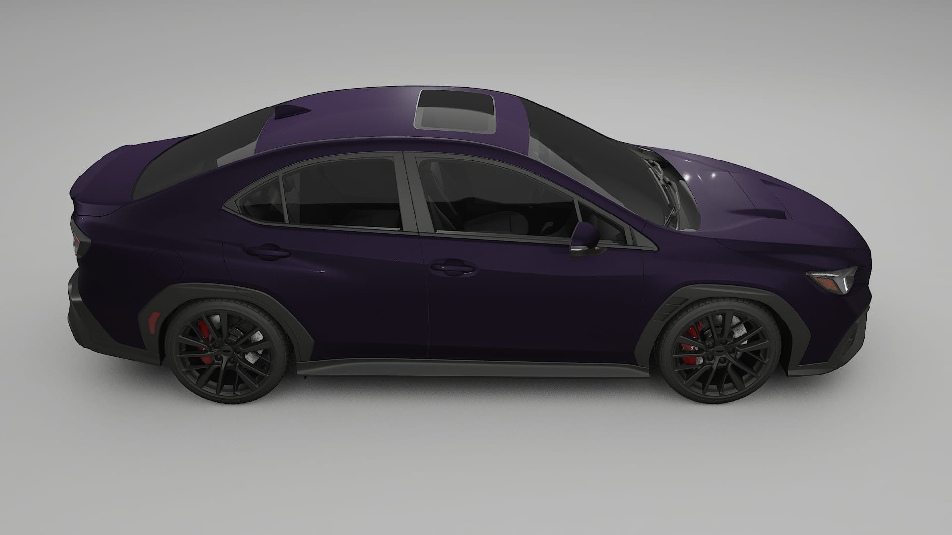 Subaru WRX VB PPF Fólie | VIOLET TPU PPF - kompletní pre-cut kit