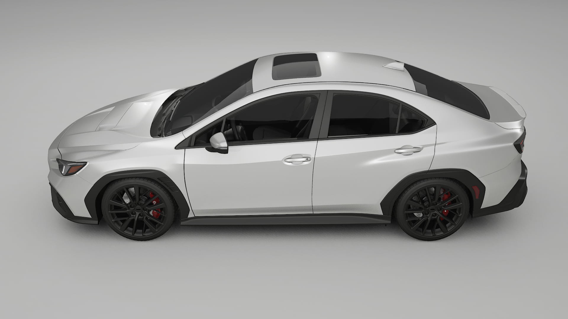 Subaru WRX VB PPF Fólie | OPAL TPU PPF - kompletní pre-cut kit