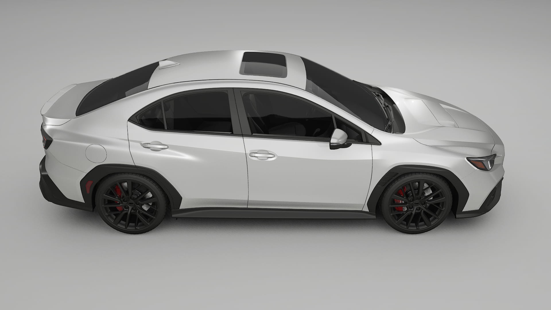 Subaru WRX VB PPF Fólie | OPAL TPU PPF - kompletní pre-cut kit