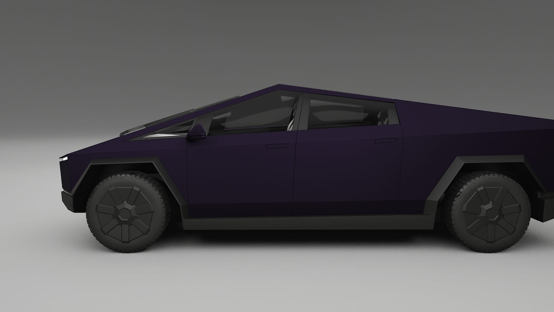 Tesla Cybertruck PPF Fólie | VIOLET TPU PPF - kompletní pre-cut kit