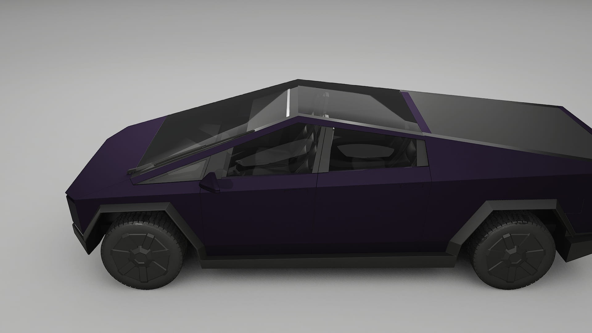 Tesla Cybertruck PPF Fólie | VIOLET TPU PPF - kompletní pre-cut kit