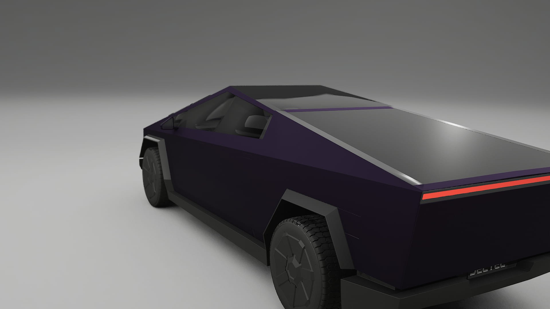 Tesla Cybertruck PPF Fólie | VIOLET TPU PPF - kompletní pre-cut kit