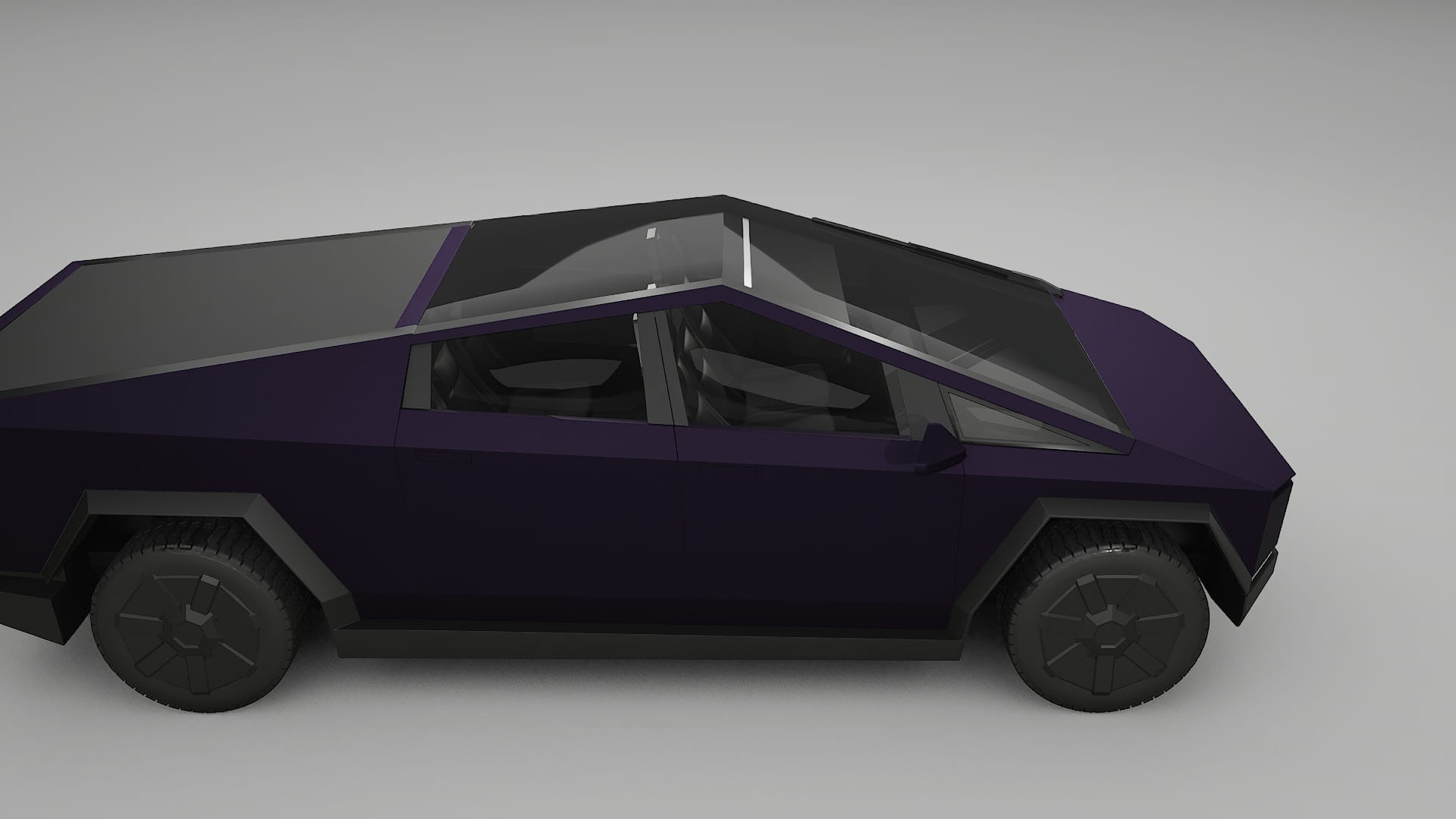 Tesla Cybertruck PPF Fólie | VIOLET TPU PPF - kompletní pre-cut kit