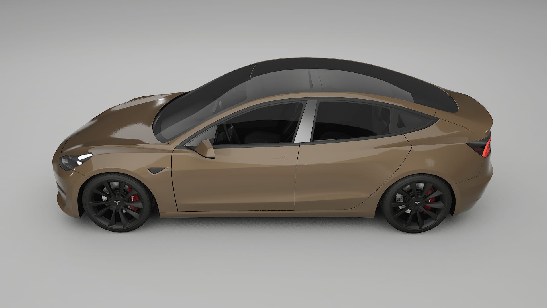 Tesla Model3 PPF Fólie | SAHARA TPU PPF - kompletní pre-cut kit