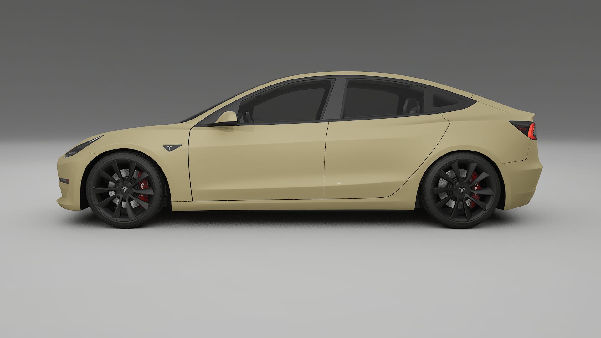 Tesla Model3 PPF Fólie | SAND TPU PPF - kompletní pre-cut kit
