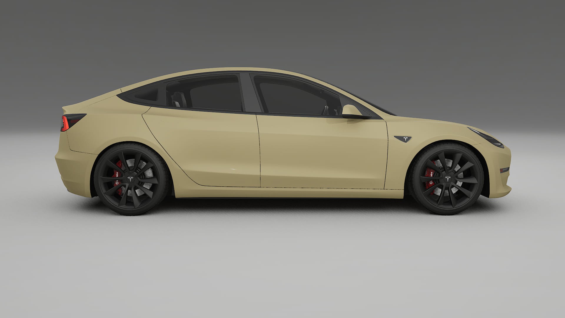 Tesla Model3 PPF Fólie | SAND TPU PPF - kompletní pre-cut kit