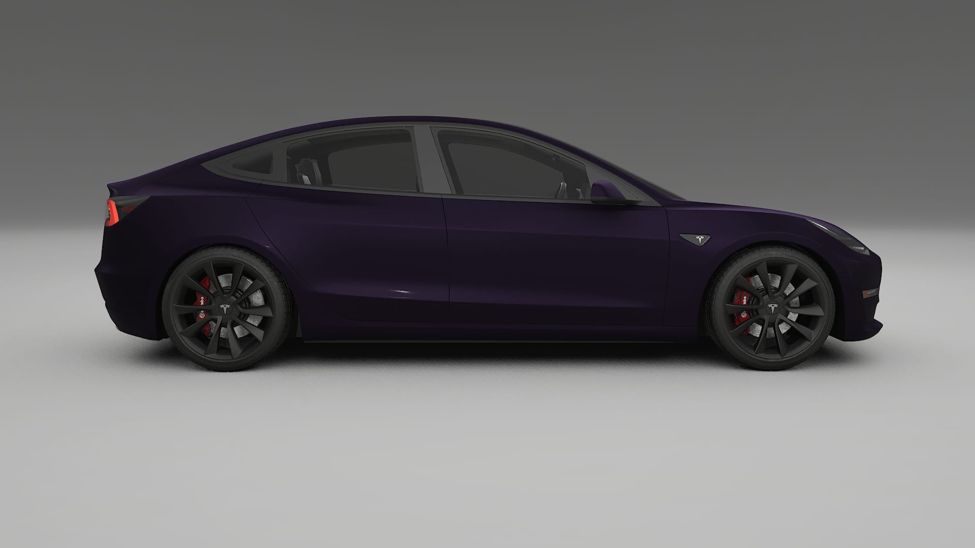 Tesla Model3 PPF Fólie | VIOLET TPU PPF - kompletní pre-cut kit
