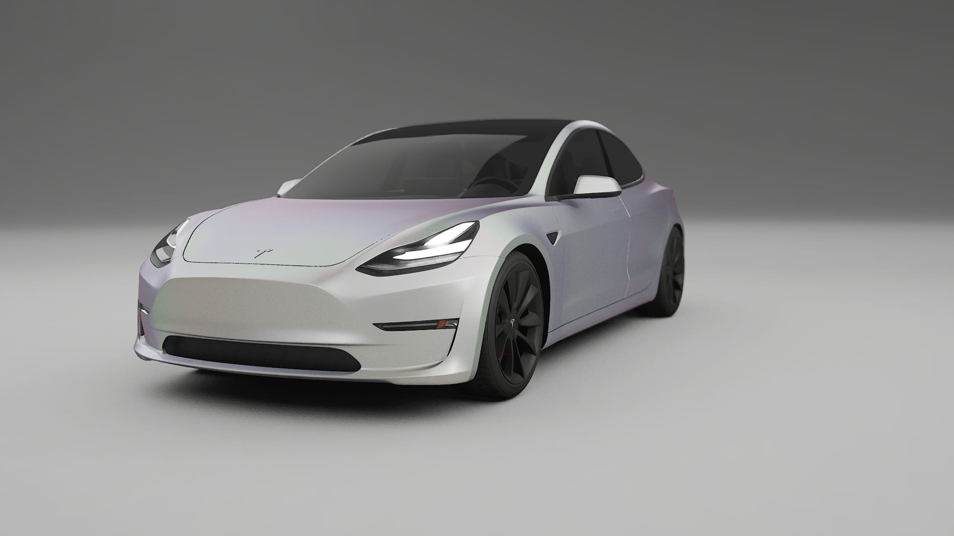 Tesla Model3 PPF Fólie | NEBULA TPU PPF - kompletní pre-cut kit