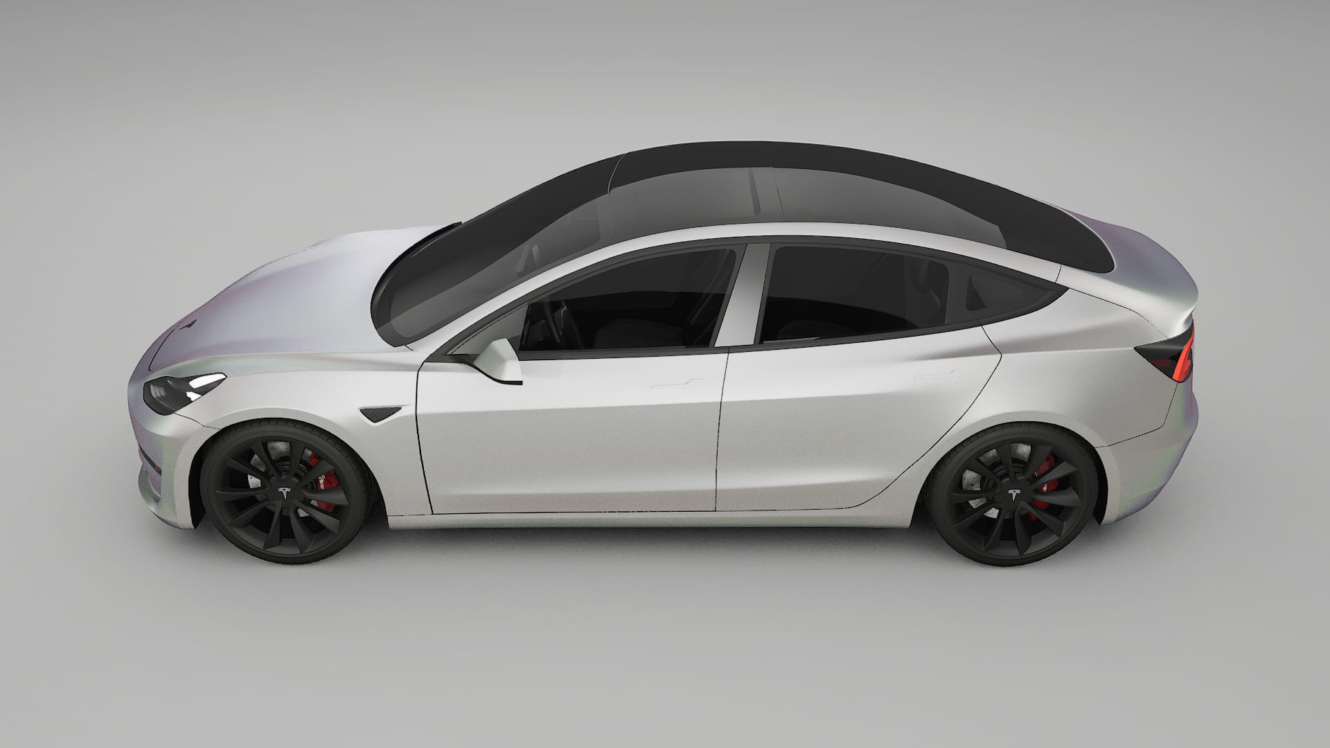 Tesla Model3 PPF Fólie | NEBULA TPU PPF - kompletní pre-cut kit