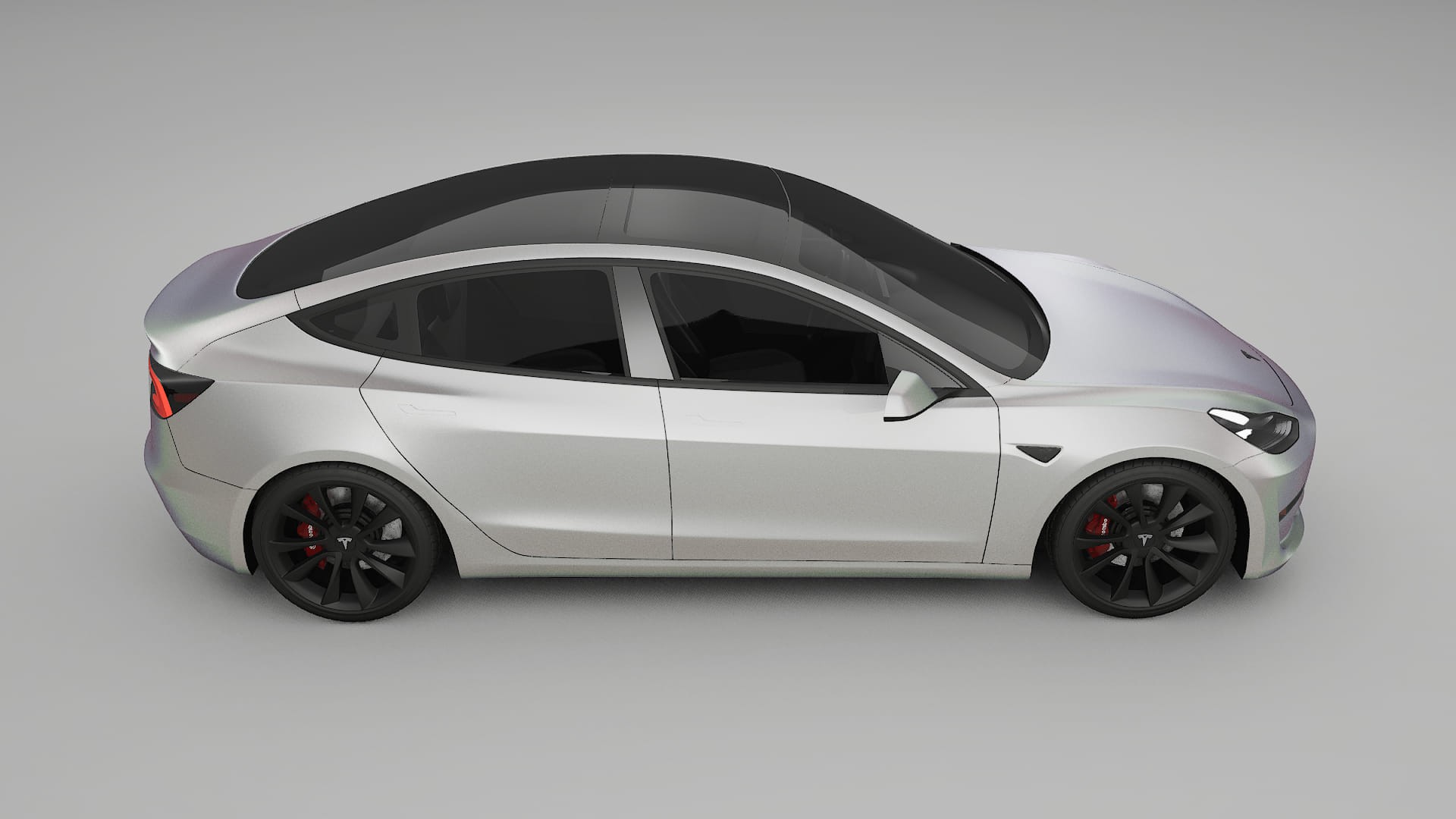 Tesla Model3 PPF Fólie | NEBULA TPU PPF - kompletní pre-cut kit