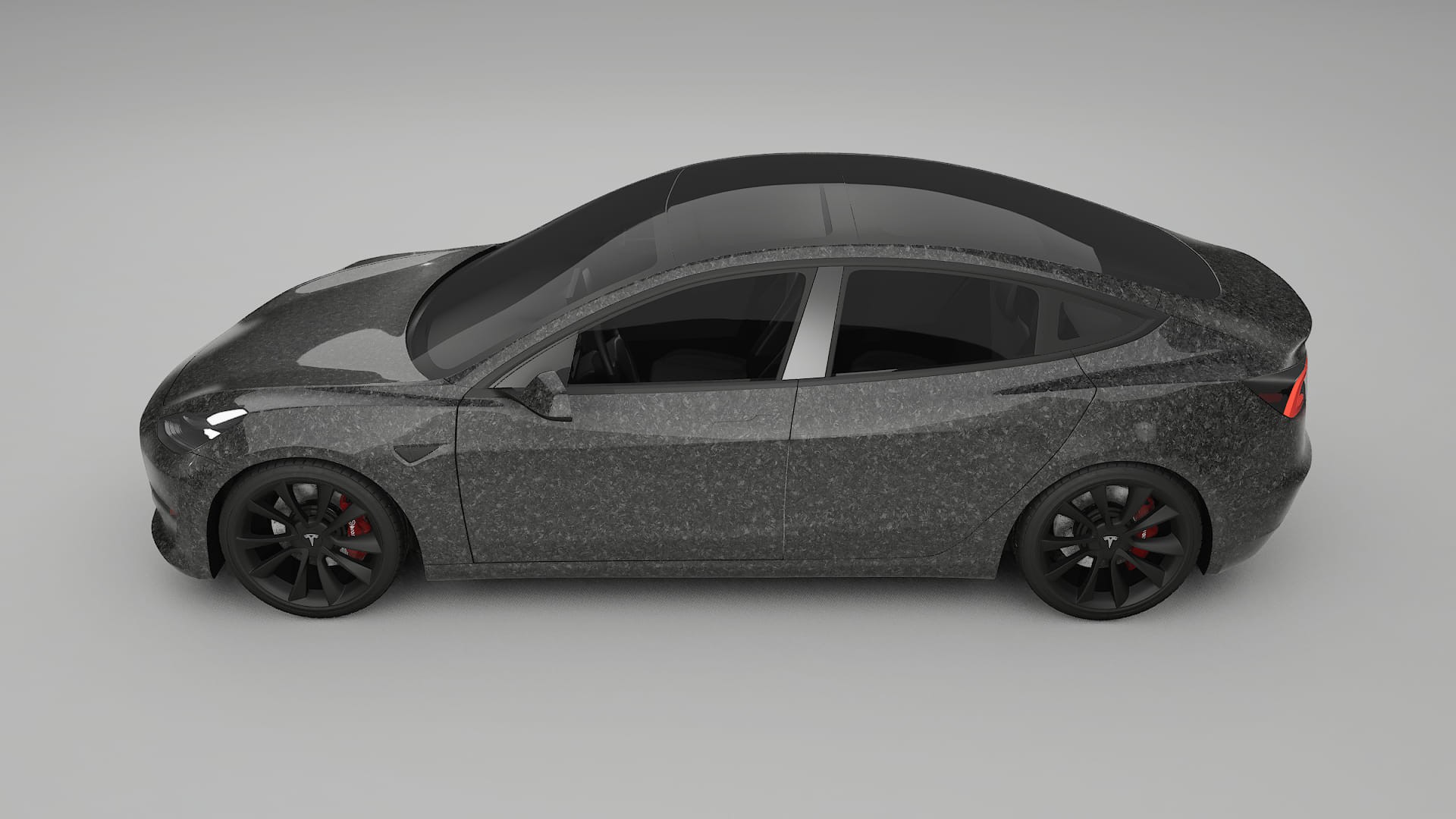 Tesla Model3 PPF Fólie | FORGED S TPU PPF - kompletní pre-cut kit