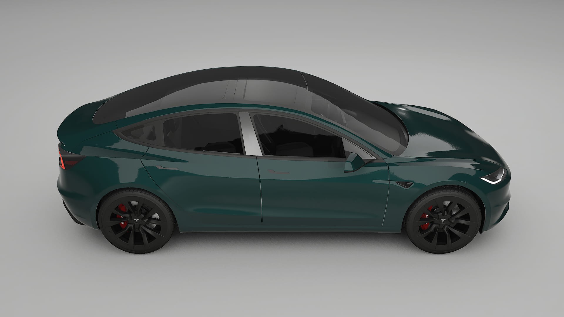 Tesla Model3 Highland PPF Fólie | INFERNO TPU PPF - kompletní pre-cut kit