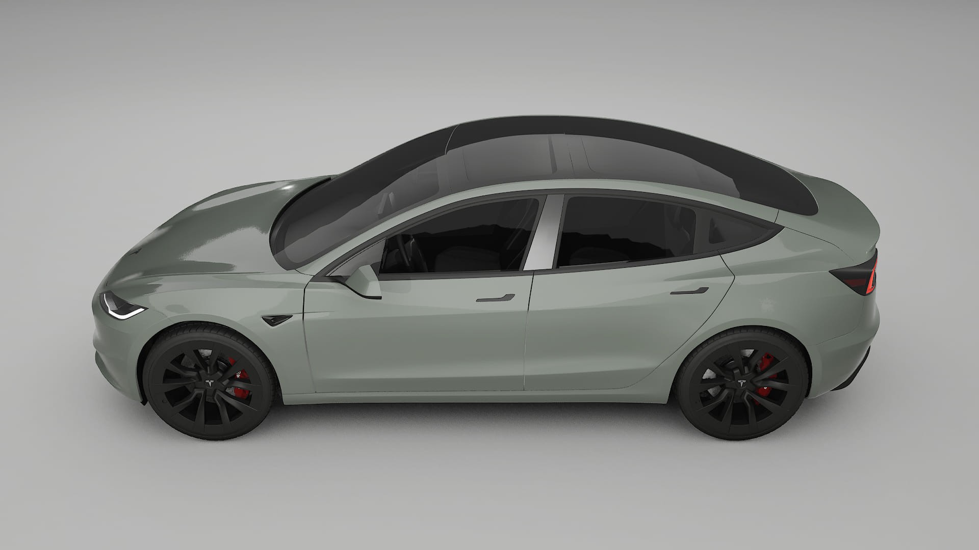 Tesla Model3 Highland PPF Fólie | SLATE TPU PPF - kompletní pre-cut kit