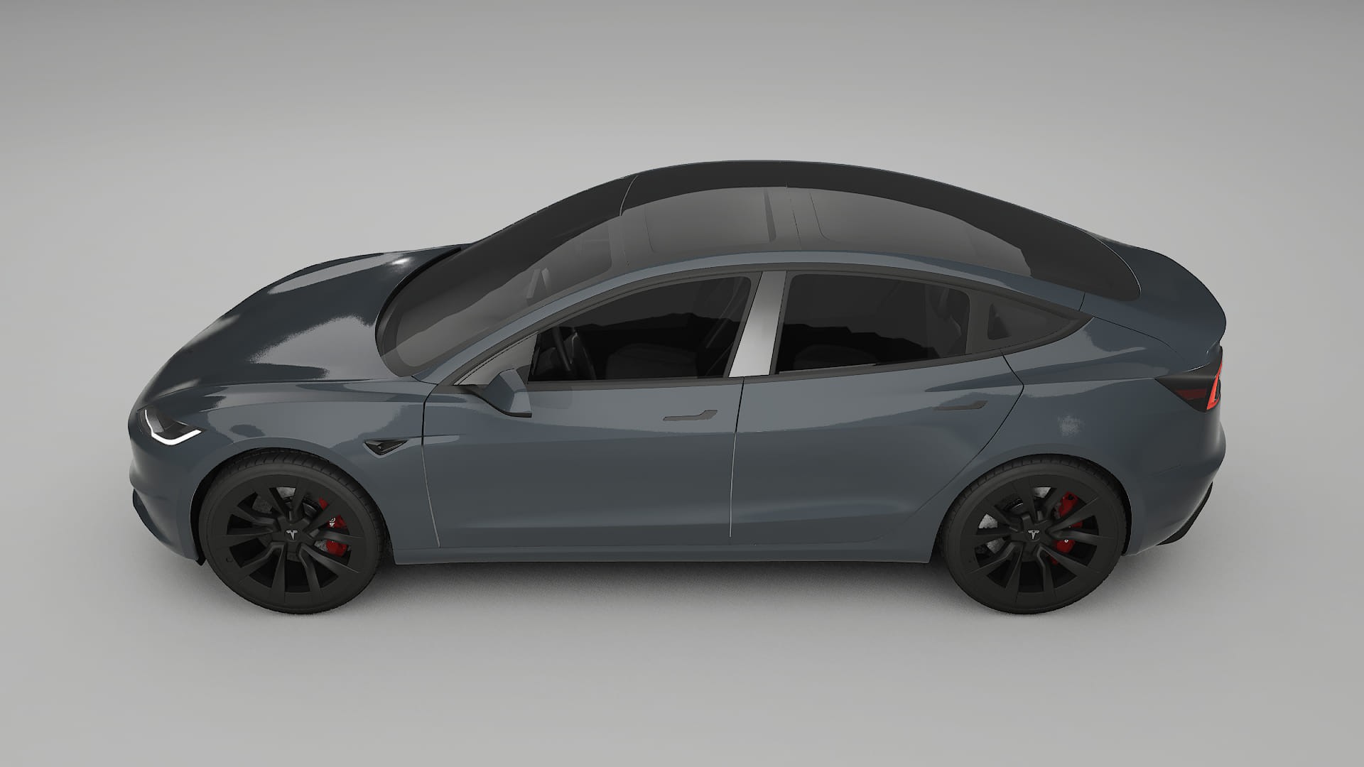 Tesla Model3 Highland PPF Fólie | GRANITE TPU PPF - kompletní pre-cut kit